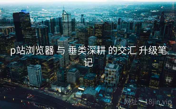 p站浏览器 与 垂类深耕 的交汇 升级笔记 p站浏览器 与 垂类深耕 的交汇 升级笔记