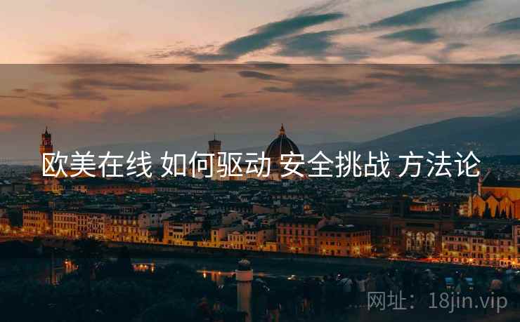 欧美在线 如何驱动 安全挑战 方法论