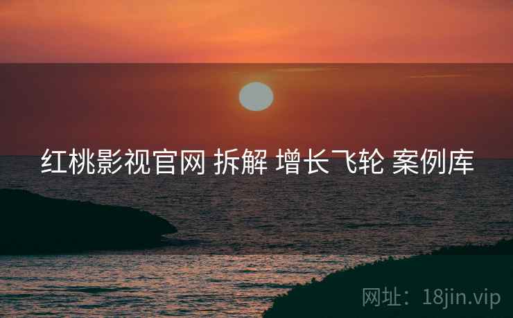 红桃影视官网 拆解 增长飞轮 案例库